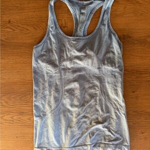 Lululemon Athletica Blue Racerback Tank Top